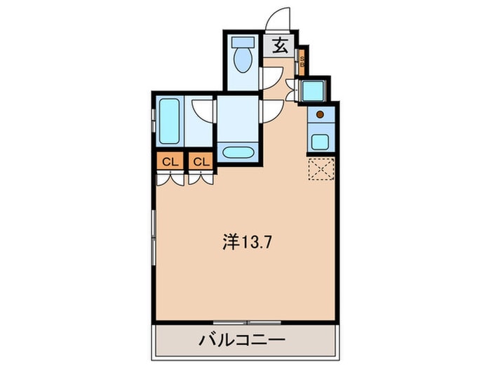 麻布イ－ストコ－トの物件間取画像