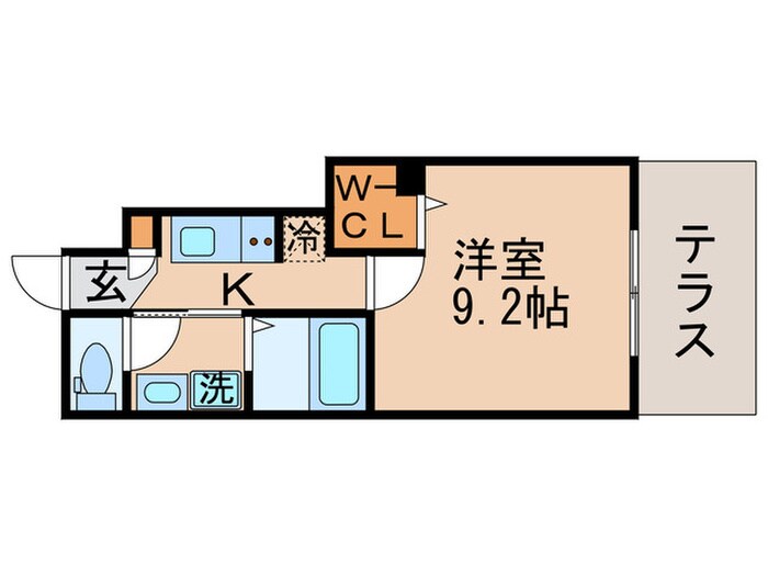 レガロ南水元の物件間取画像