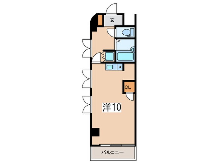 ミラクルイン横浜の物件間取画像