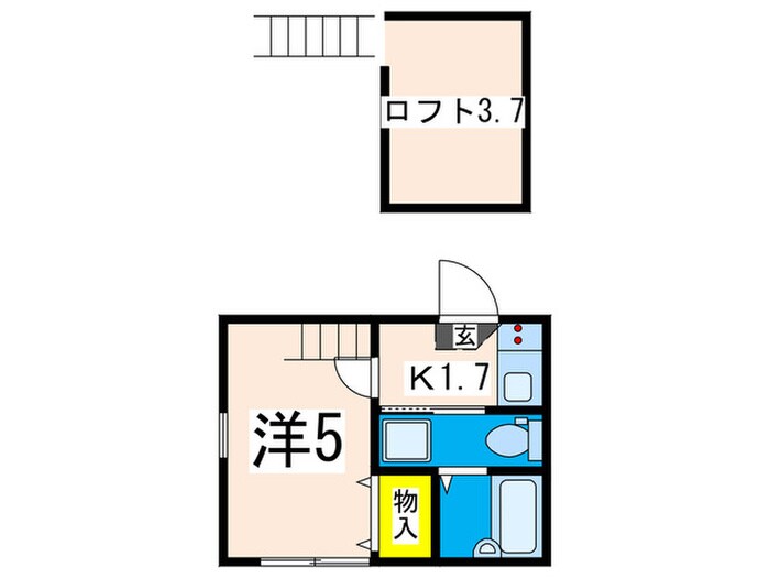 Colline d‘　espoir横浜の物件間取画像