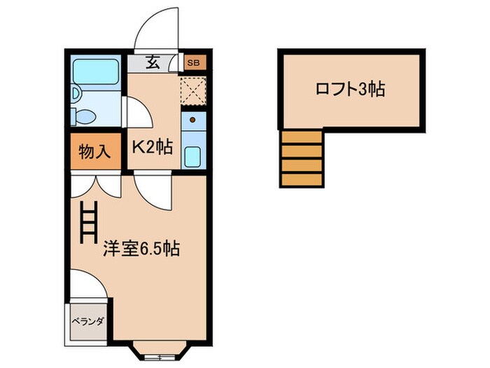 物件間取画像