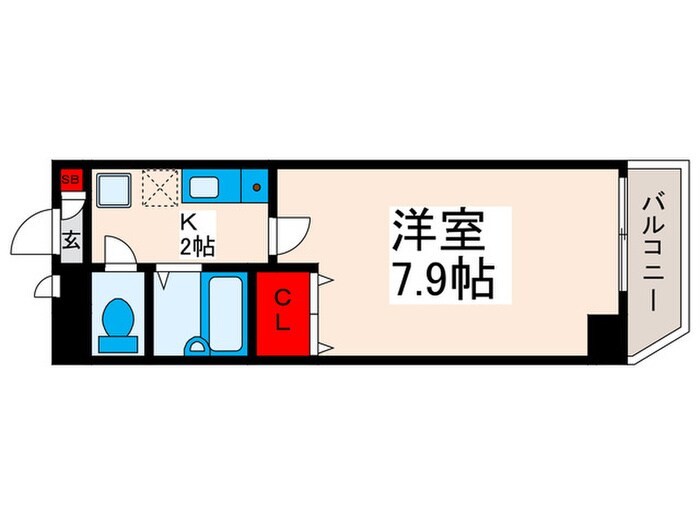 クレセント小台の物件間取画像