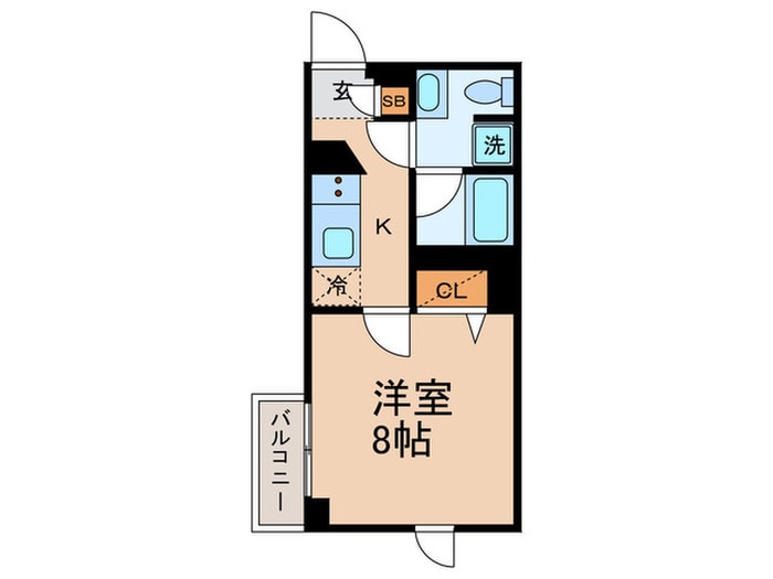 スクエアシティ大森WESTの物件間取画像