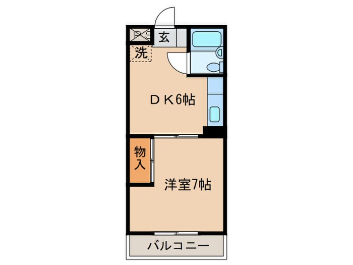 びーはいぶほそやの物件間取画像