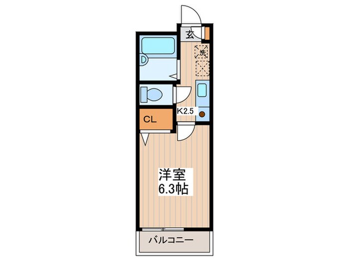 パークハウス倖月の物件間取画像