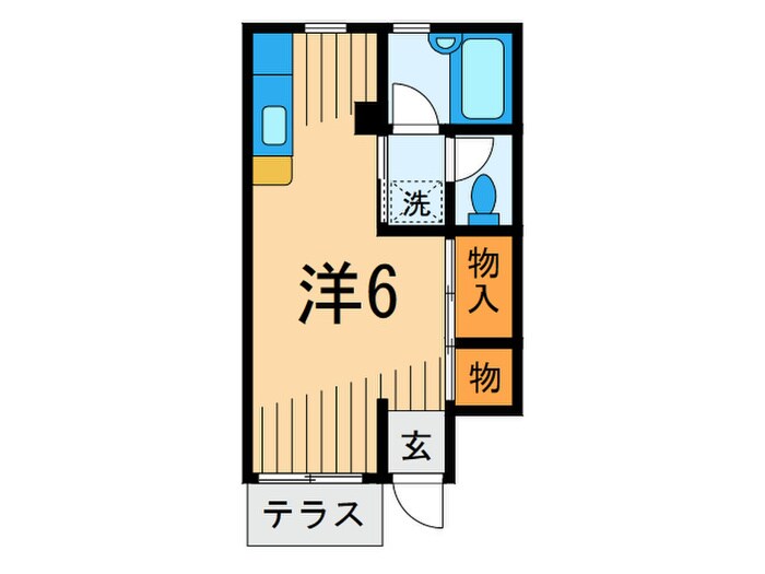 カリアの物件間取画像