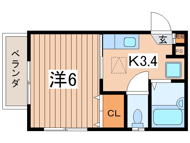 Ｖｉｌｌａ　ＯａｋｓⅡの物件間取画像