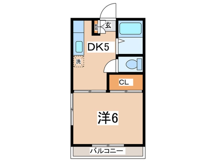 グリーンハイムの物件間取画像