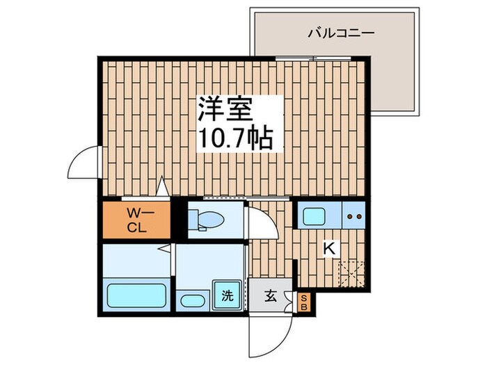 仮）ﾛｲｼﾞｪﾝﾄﾊﾟｰｸｽ西馬込の物件間取画像