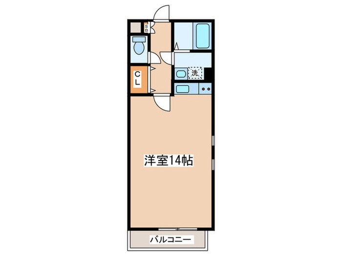チェリーコートつつじヶ丘の物件間取画像