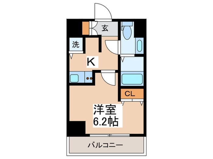 OLIO神田(803)の物件間取画像