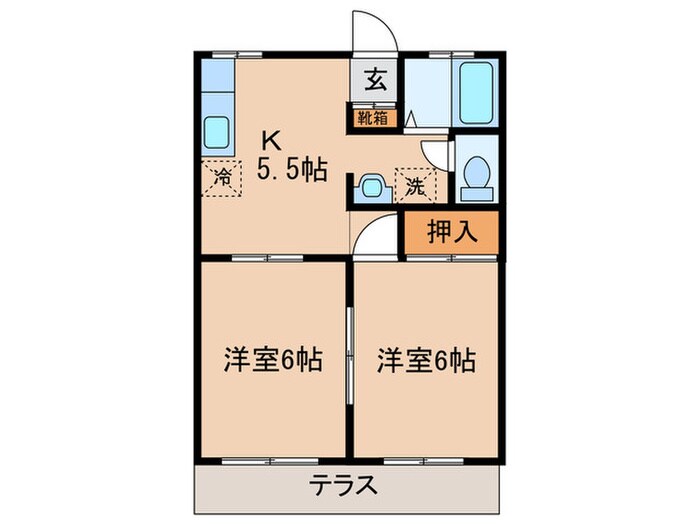 アルカディアⅠの物件間取画像