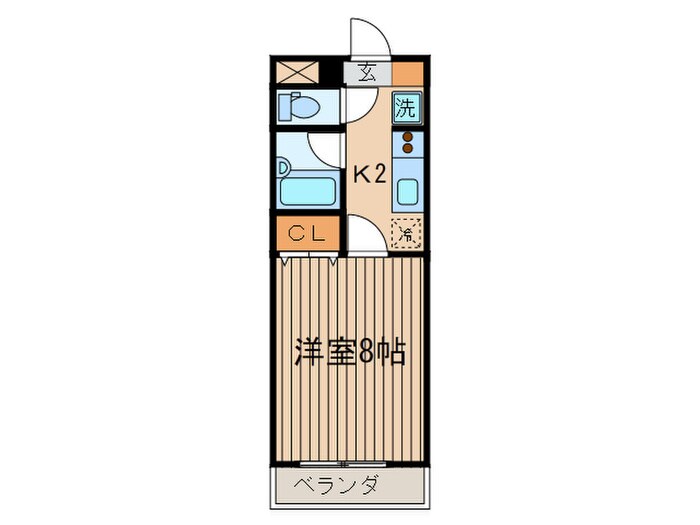 メゾン・ドゥ・ミルの物件間取画像