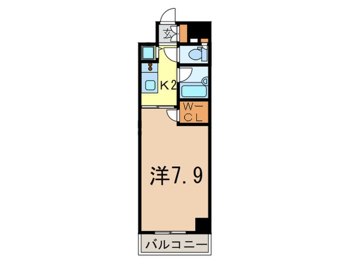 ﾌﾟﾚﾐｱｽﾃ-ｼﾞ芝公園Ⅱ(7F－12F)の物件間取画像