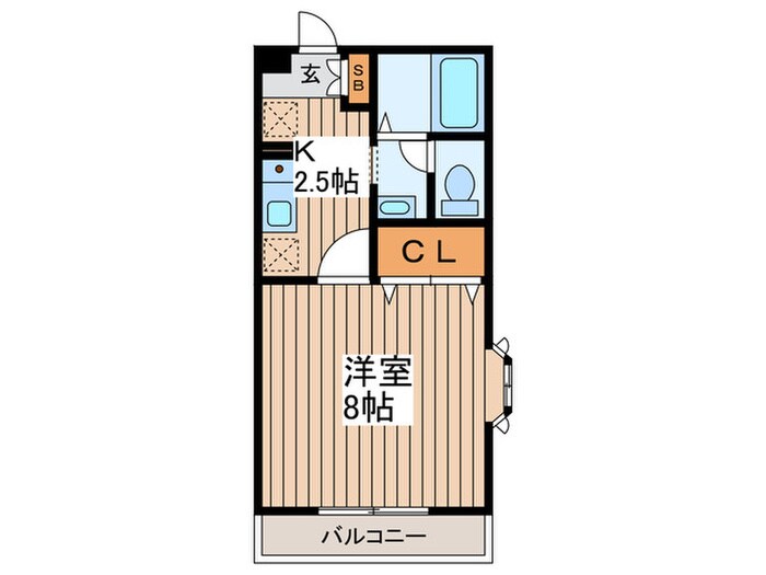 フォルトゥーナの物件間取画像