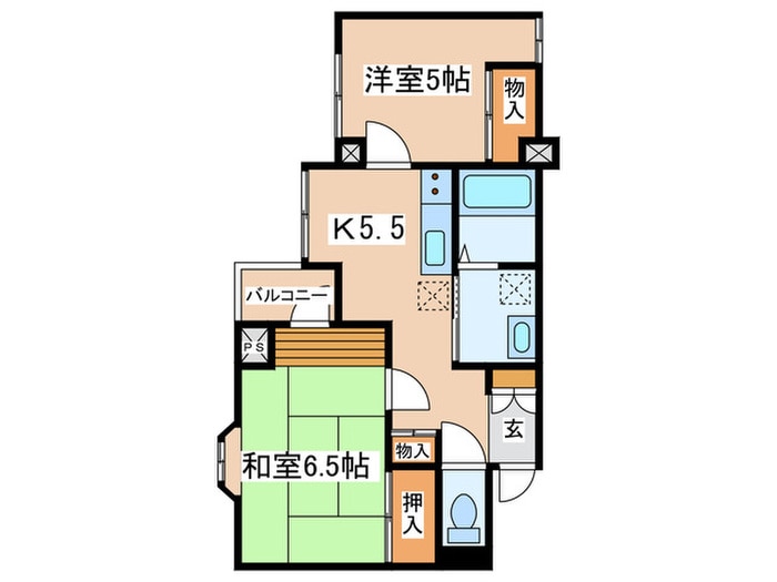 メゾンオノコーの物件間取画像