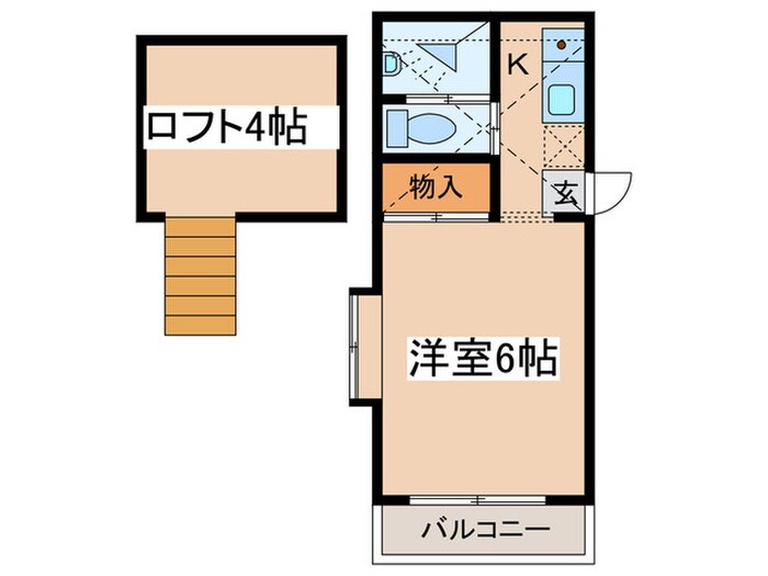 オレンジステアーズの物件間取画像