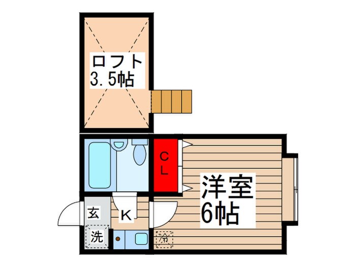 塩焼第3メゾンの物件間取画像