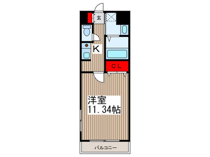 ベルメゾンの物件間取画像