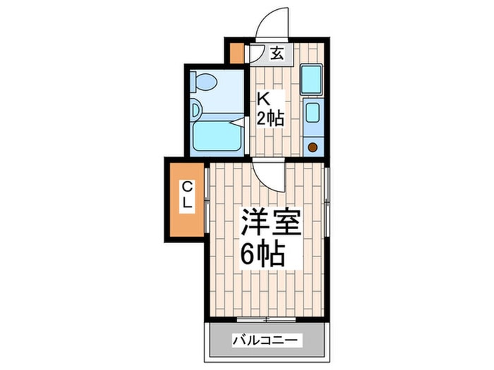 ロ－ズマンション石森の物件間取画像