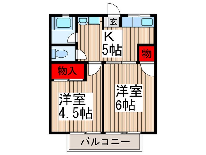物件間取画像