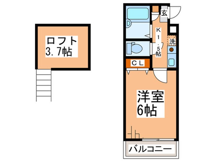 セラヴィーＭＣの物件間取画像