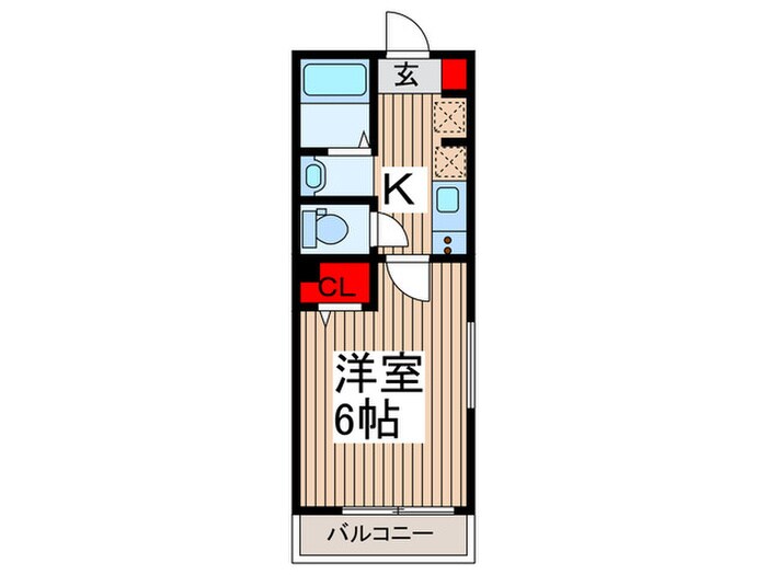 MELDIA西浦和Ⅳの物件間取画像