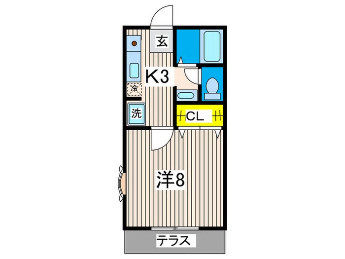 ア－クトゥルスの物件間取画像