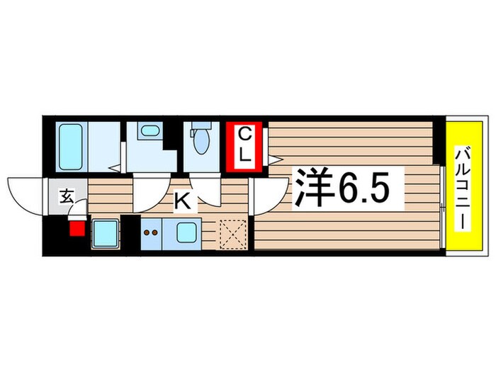 ヴィラ千葉の物件間取画像