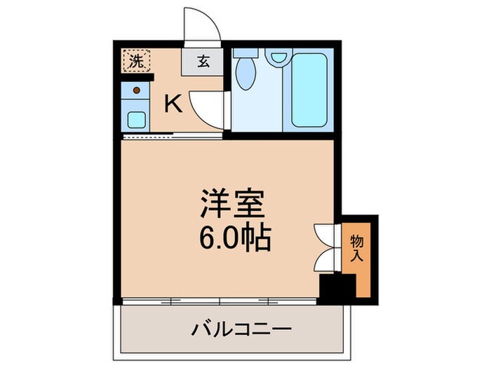 えびすハイムの物件間取画像