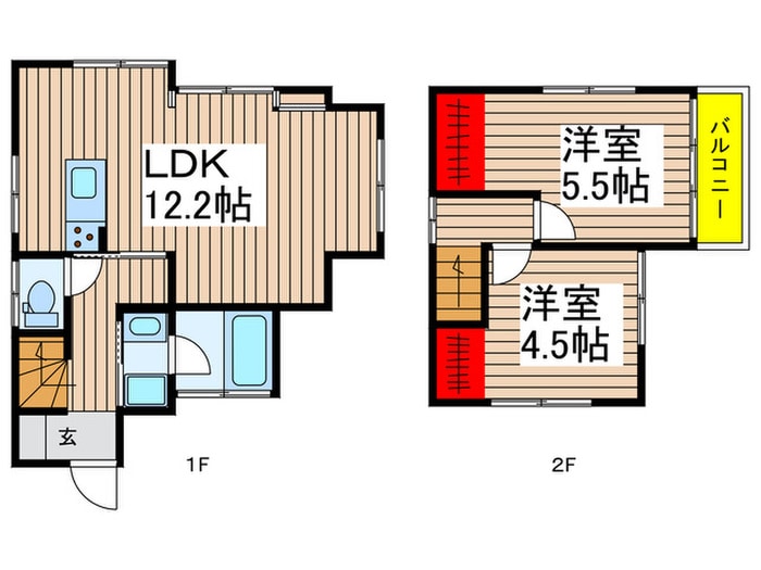 Ａミロメゾン市川宮久保の物件間取画像