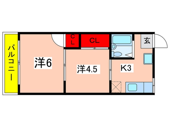 フォレスト洋光台の物件間取画像