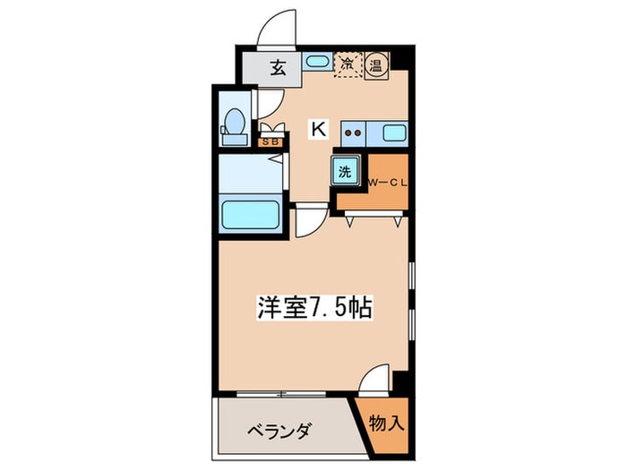 ＶＩＳＴＡ北池袋の物件間取画像