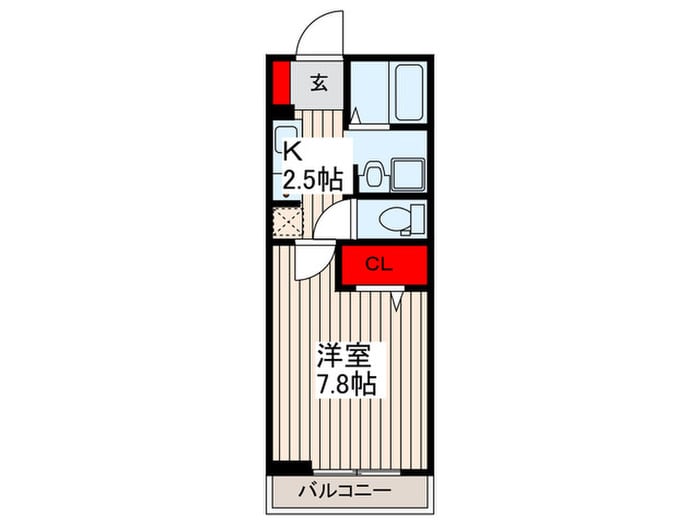 ジュール　ラフィネの物件間取画像