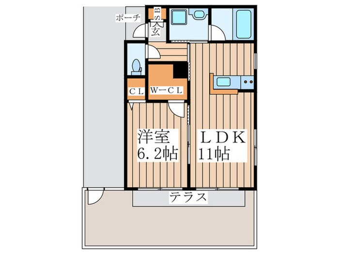 ボヌ－ル・ココの物件間取画像