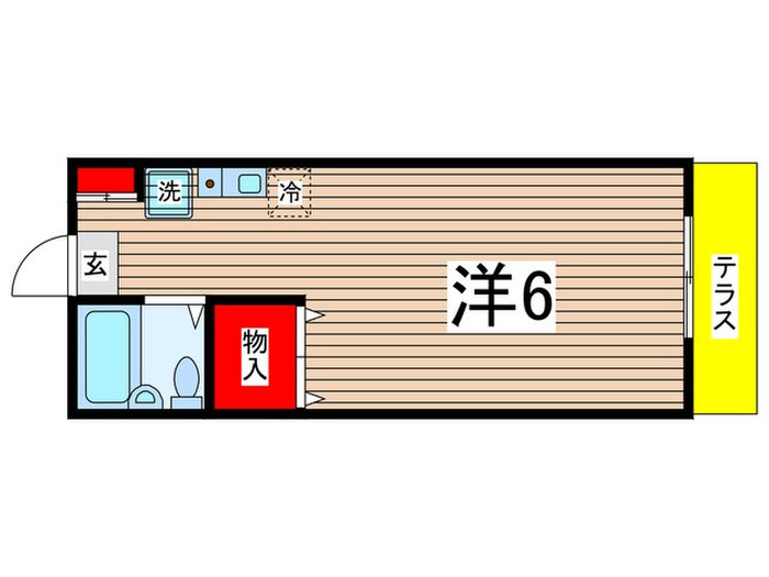 アゼリアハイツの物件間取画像