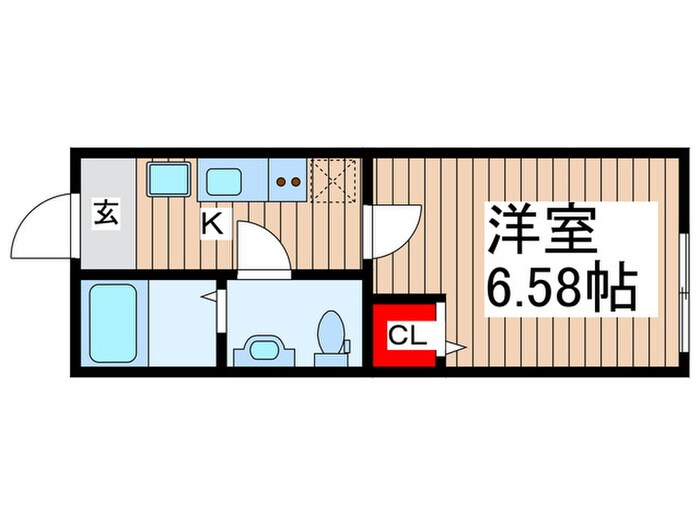 KEIAI RESIDENCE狭山ヶ丘の物件間取画像