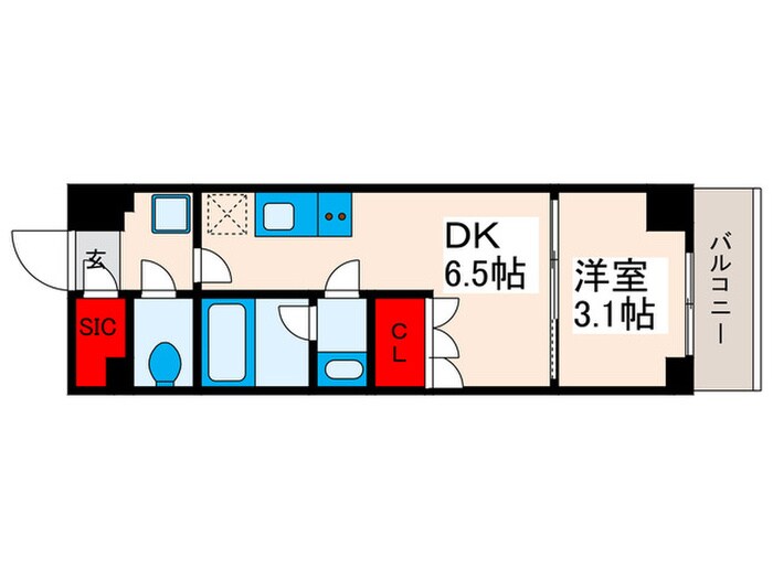 HF東尾久レジデンスの物件間取画像