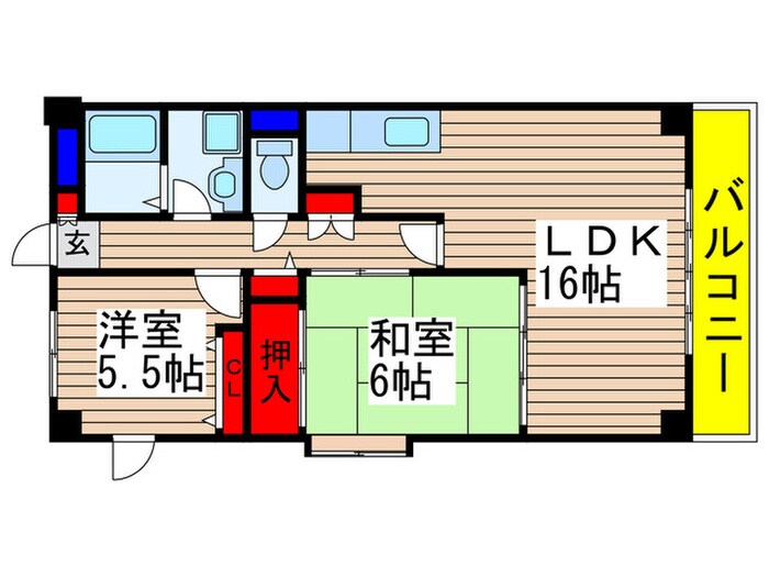 石井国際ビルの物件間取画像