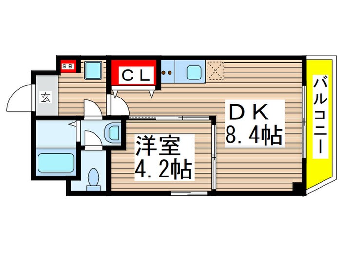 エクセレントコート千葉新宿の物件間取画像