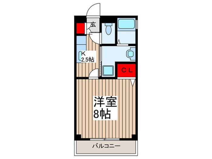 スレッサ南浦和の物件間取画像