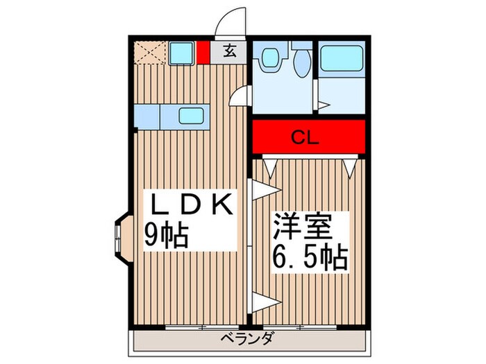 オリーブステージＣ棟の物件間取画像