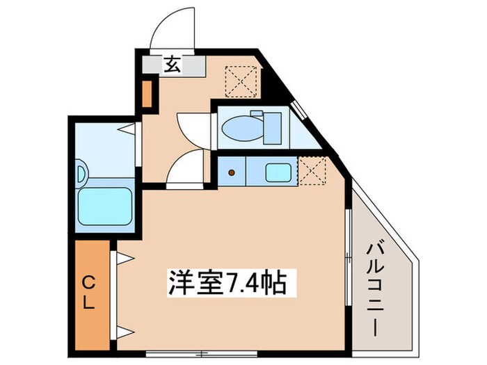 AXIS中町の物件間取画像