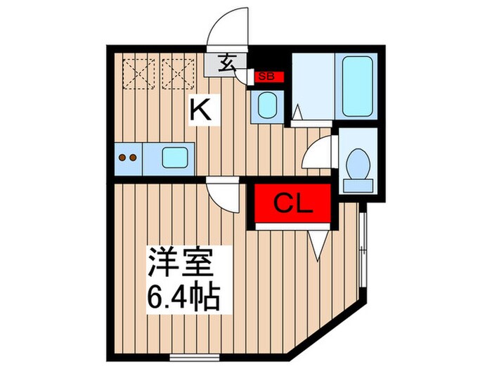 GRANQUAL堀切の物件間取画像