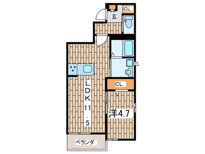 メゾンときわ鎌倉大船の物件間取画像