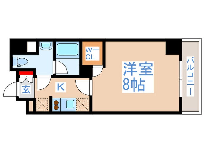 レジディア杉並方南町の物件間取画像