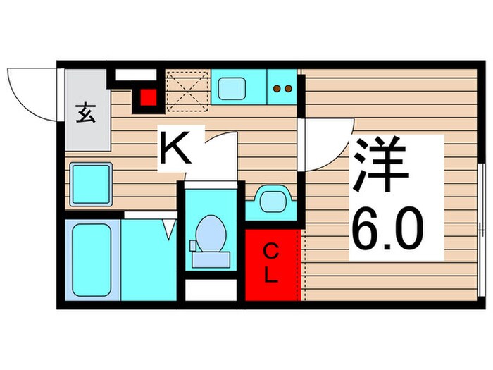 仮）足立区東和２丁目Ａ棟の物件間取画像