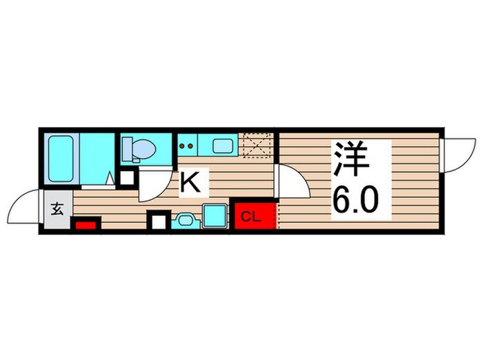 リアン亀有の物件間取画像