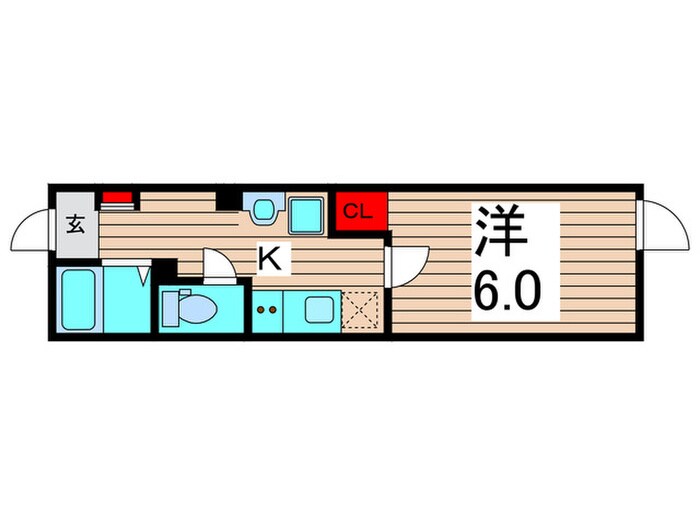 リアン亀有の物件間取画像