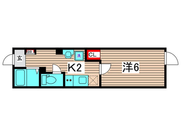 リアン亀有の物件間取画像